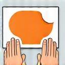 Anleitung Klebevignette Icon